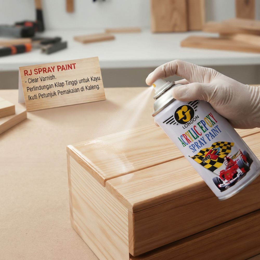 Cat Semprot untuk Kayu: Tips Penggunaan agar Hasil Lebih Maksimal